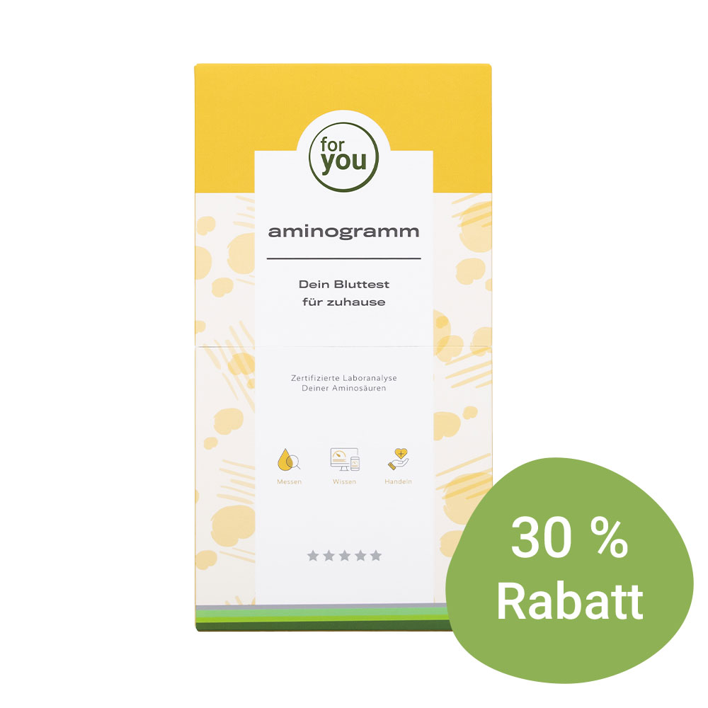 for you aminogramm - Bluttest für zuhause