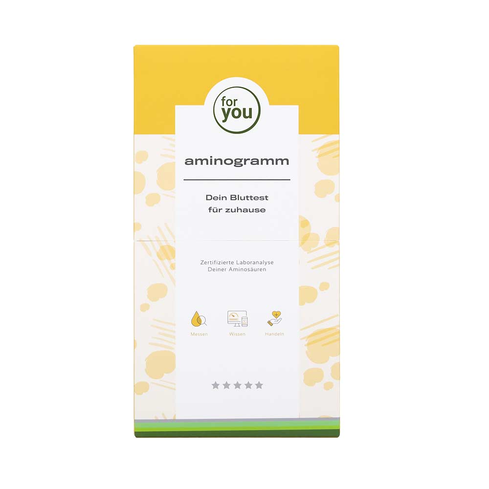 for you aminogramm - Bluttest für zuhause
