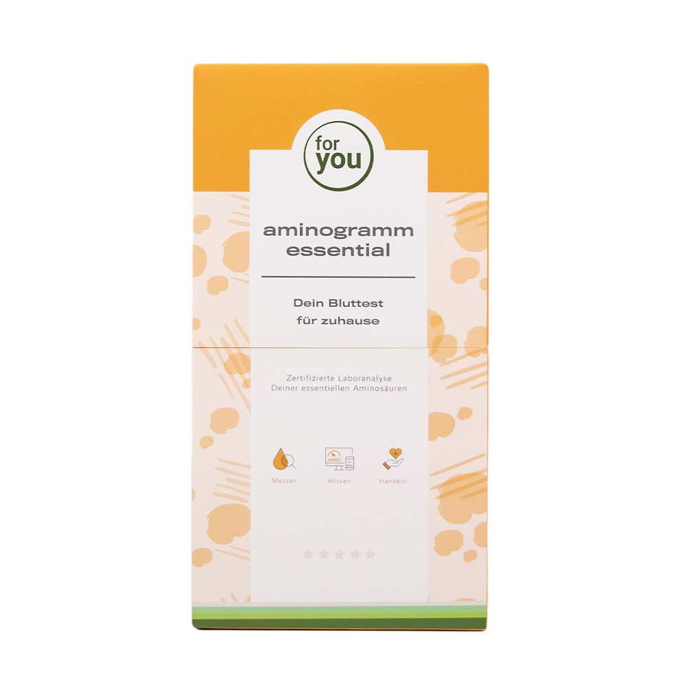 for you aminogramm essential - Bluttest für zuhause