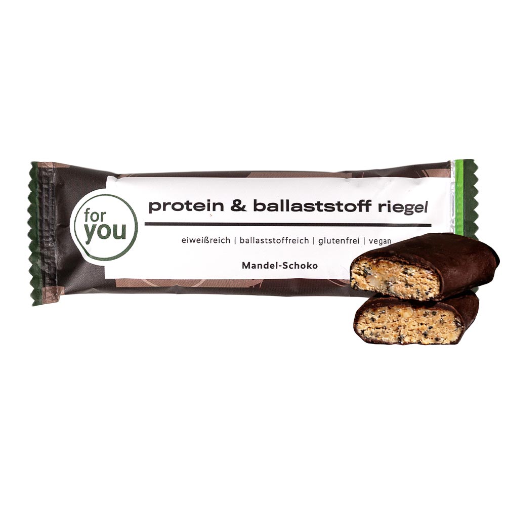 for you protein & ballaststoff riegel - Mandel-Schoko