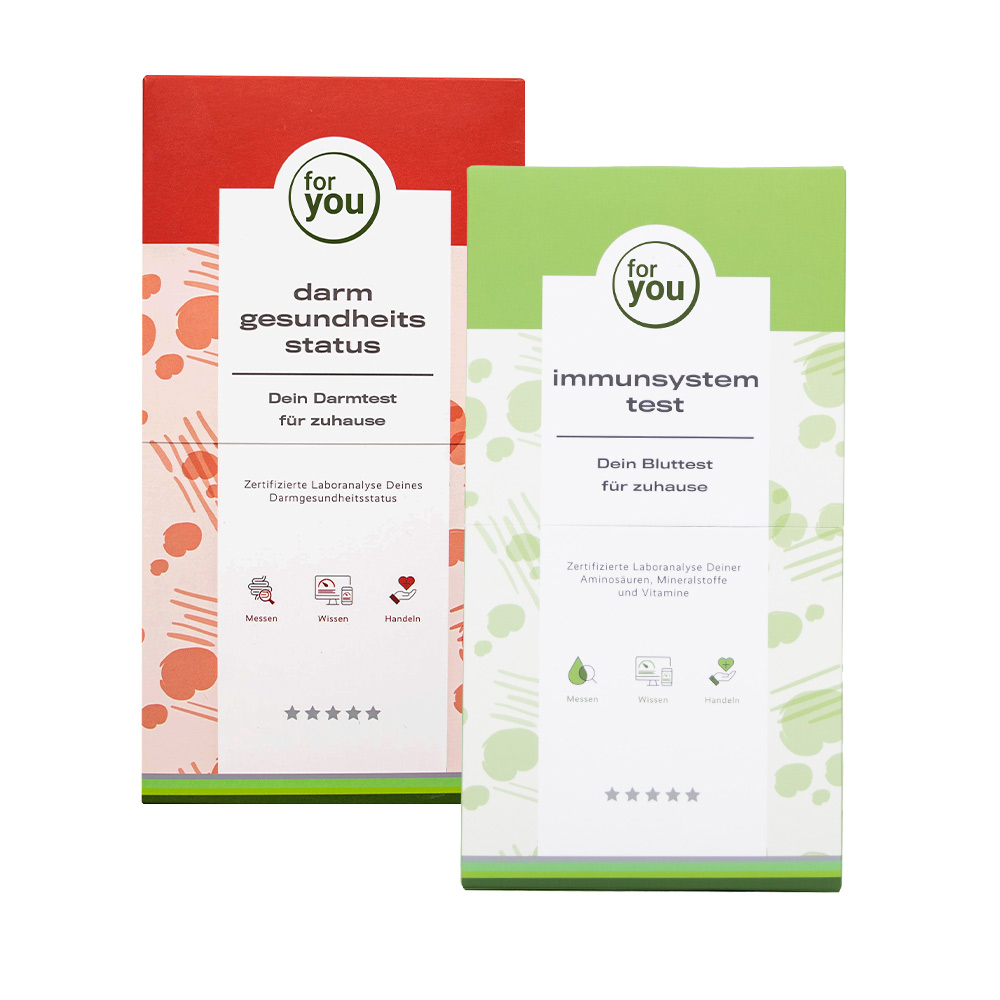 for you immunsystem test & darmgesundheits status