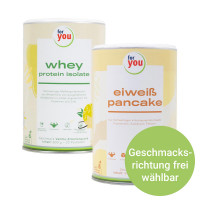 for you whey protein isolate & eiweiß pancake