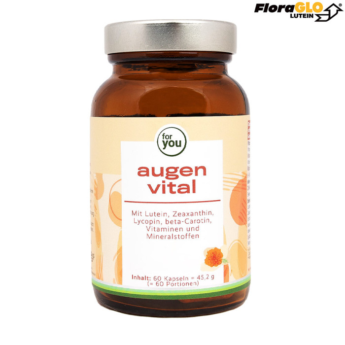 Augenkapseln mit Lutein & Zeaxanthin