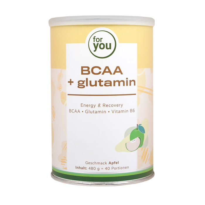 for you BCAA + Glutamin - Apfel-Geschmack