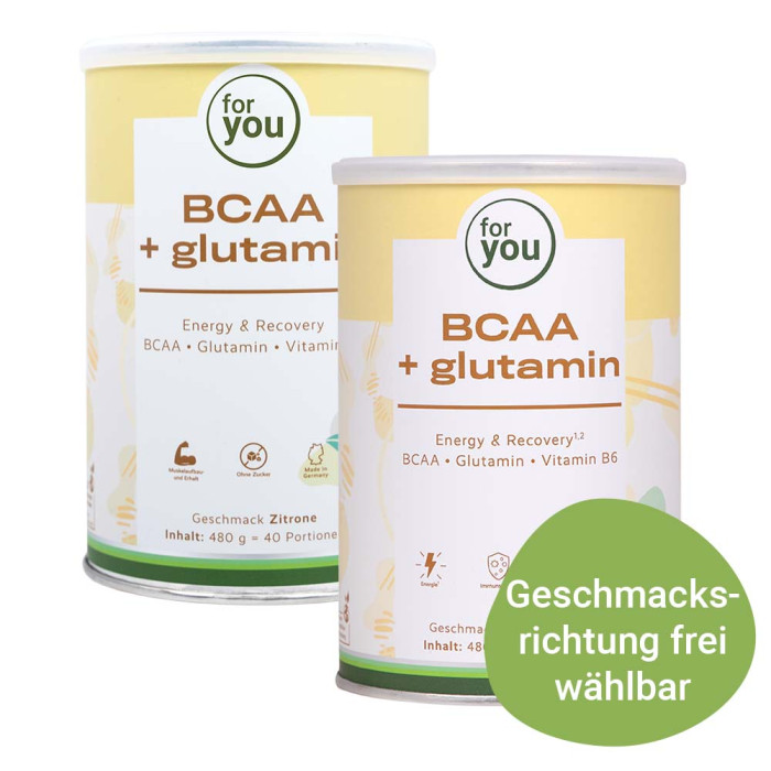 Sparset: for you BCAA + glutamin Sparset: for you BCAA + glutamin