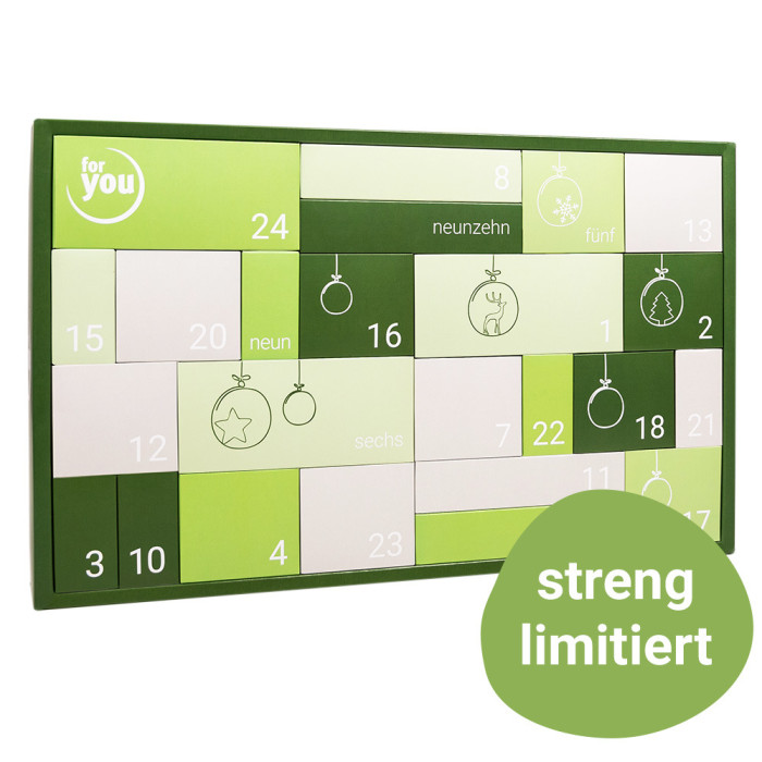 for you gesunder Adventskalender 2025 for you gesunder Adventskalender 2025