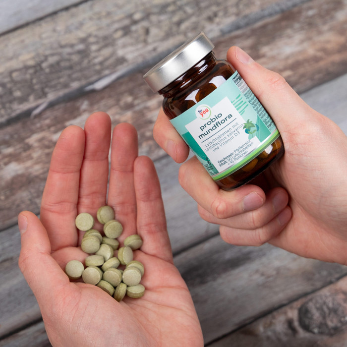 Mundflora Lutschtabletten gegen Mundgeruch