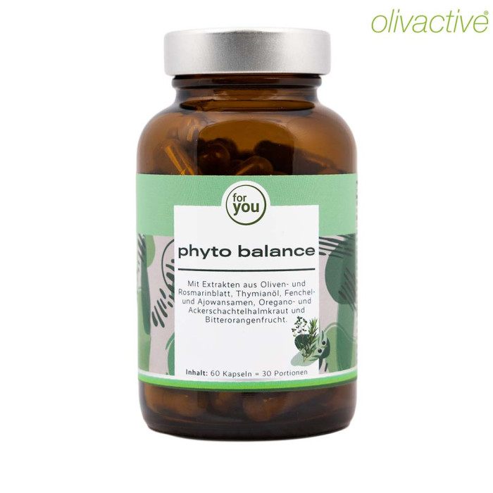 for you phyto balance als Oregano Kapseln mit Pflanzenextrakten