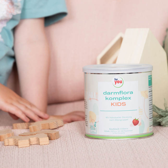 Darmflora Komplex Kids mit Erdbeer-Geschmack