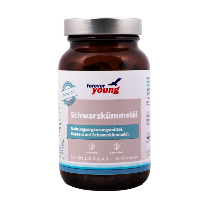 forever young Schwarzkümmelöl forever young Schwarzkümmelöl