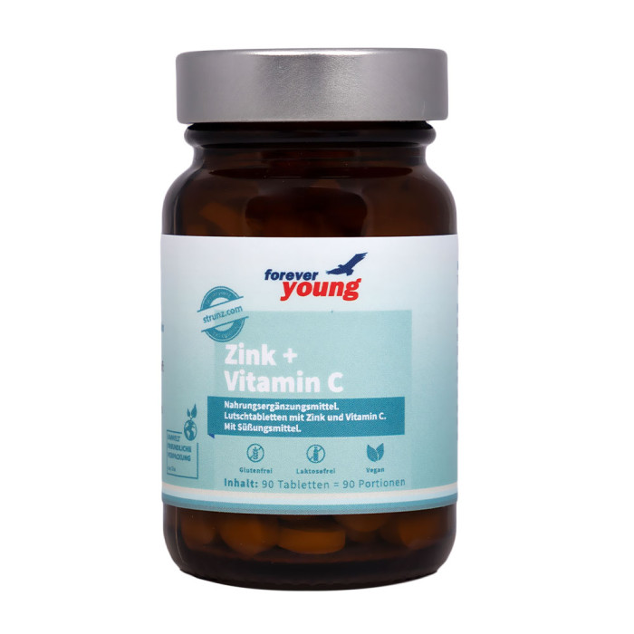 forever young Zink + Vitamin C - Lutschtabletten