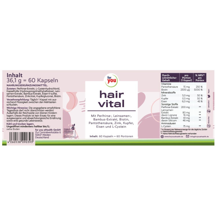for-you-hair-vital-etikett