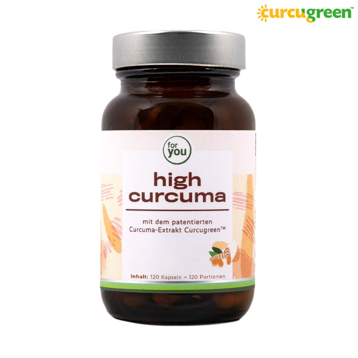 Kurkuma Kapseln mit curcugreen