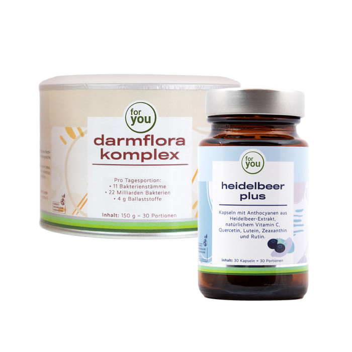 Sparset: darmflora komplex & heidelbeer plus