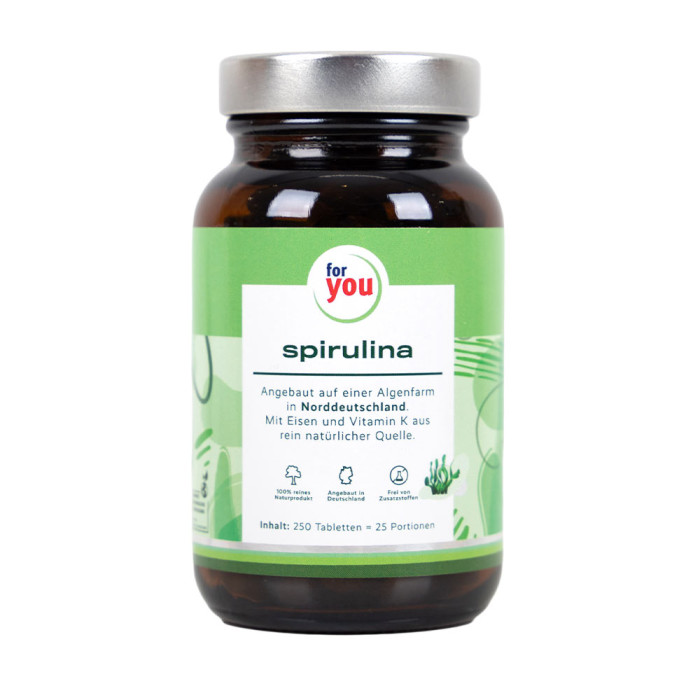 for you Spirulina Tabletten for you Spirulina Tabletten