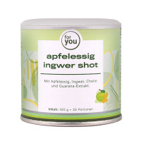 Apfelessig Shot