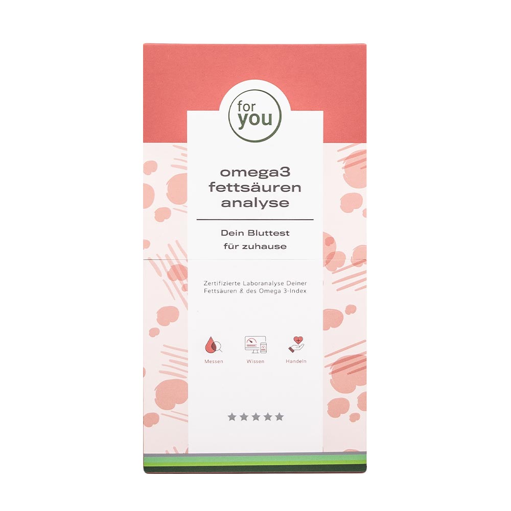for you omega 3 test fettsäuren analyse - Bluttest für zuhause