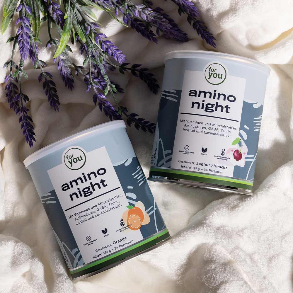 for you amino night 2er-Set - Joghurt-Kirsche & Orange — Bild 4