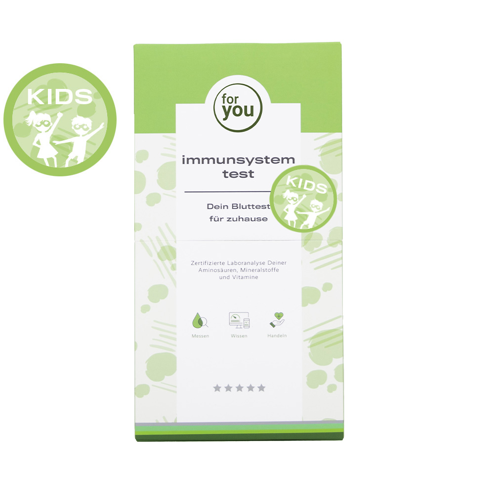 for you immunsystem test kids  – Bluttest für zuhause