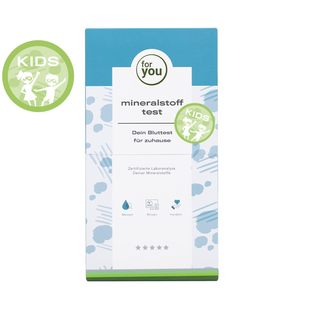 for you mineralstoff test kids – Bluttest für zuhause