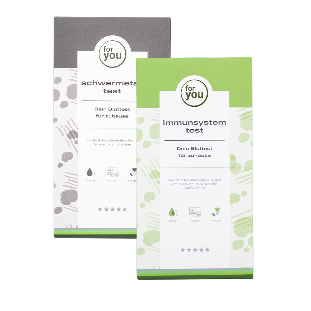 for you immunsystem test & schwermetall test