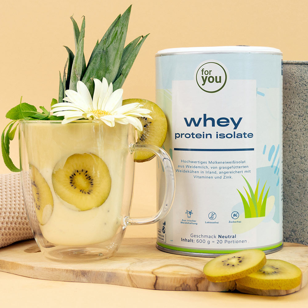 for you whey protein isolate neutral – aus irischer Weidehaltung, laktosefrei — Bild 4