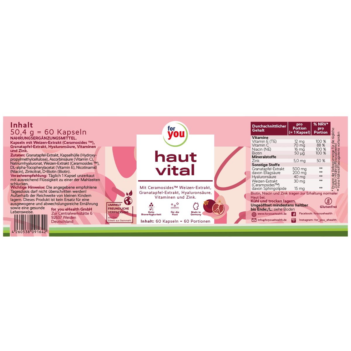 for you haut vital & for you hair vital — Bild 4