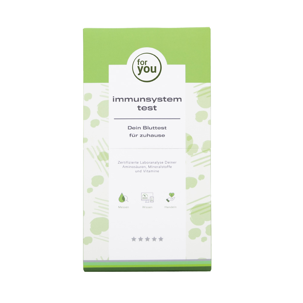 for you immunsystem test - Bluttest für zuhause