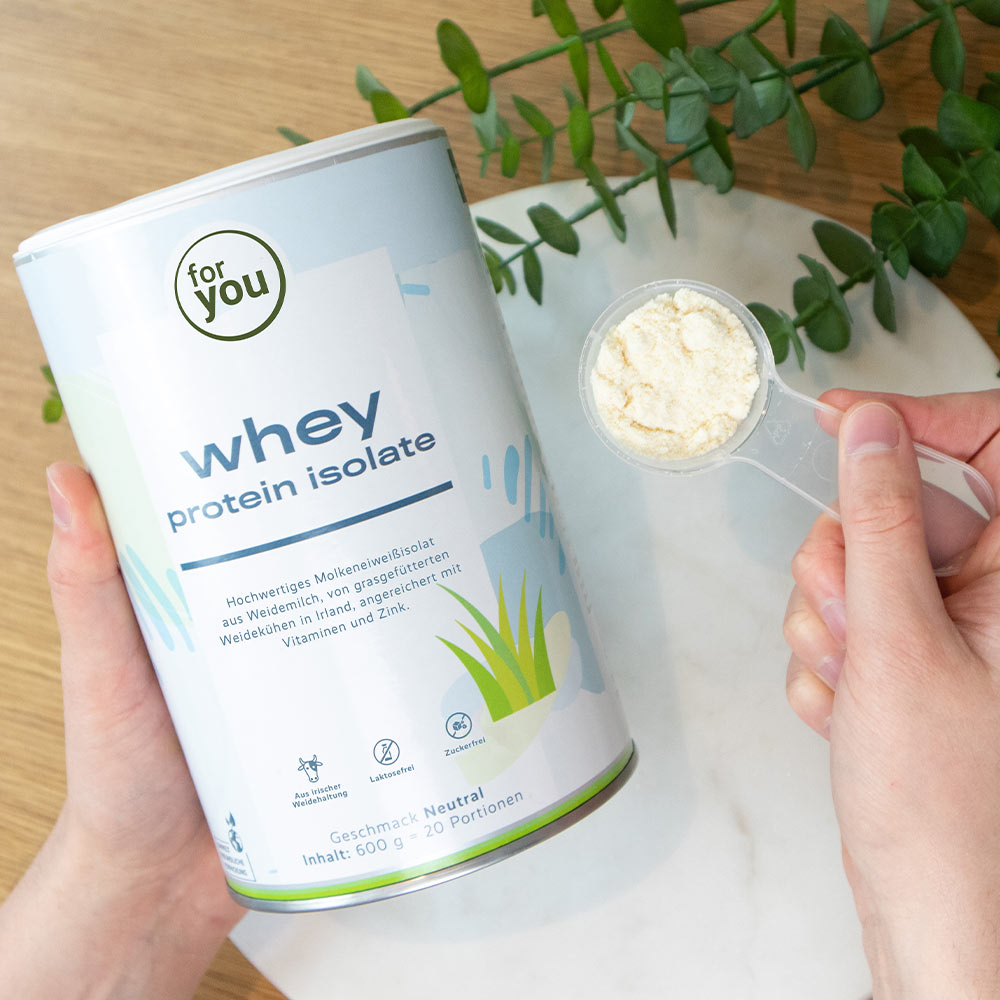 for you whey protein isolate neutral – aus irischer Weidehaltung, laktosefrei — Bild 3
