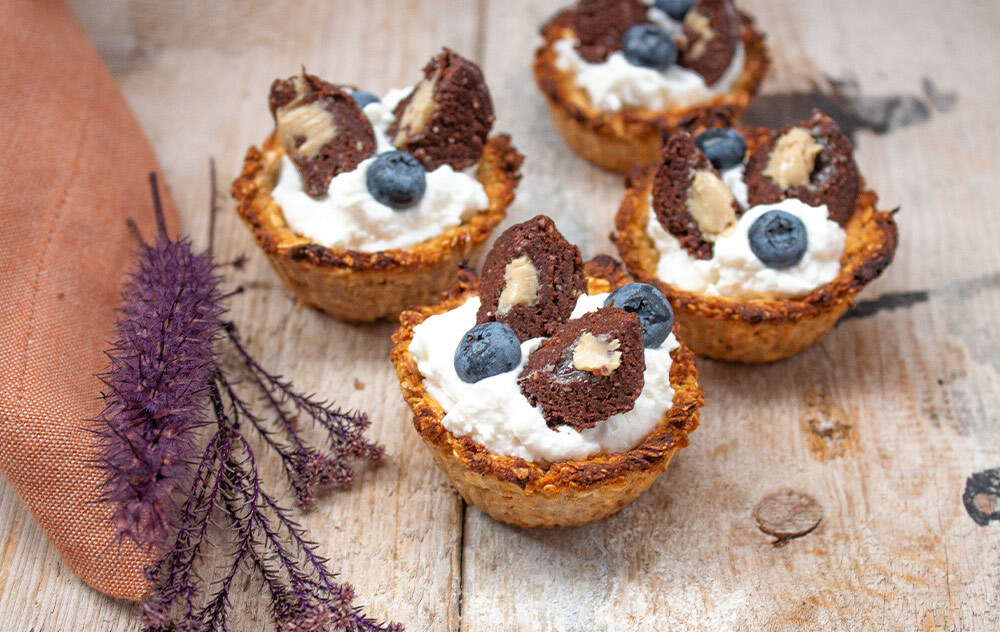 Granola Cups mit Bliss Balls Rezept