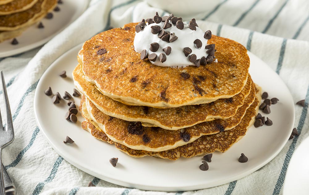 low-carb-chocolate-chip-pancakes-rezept