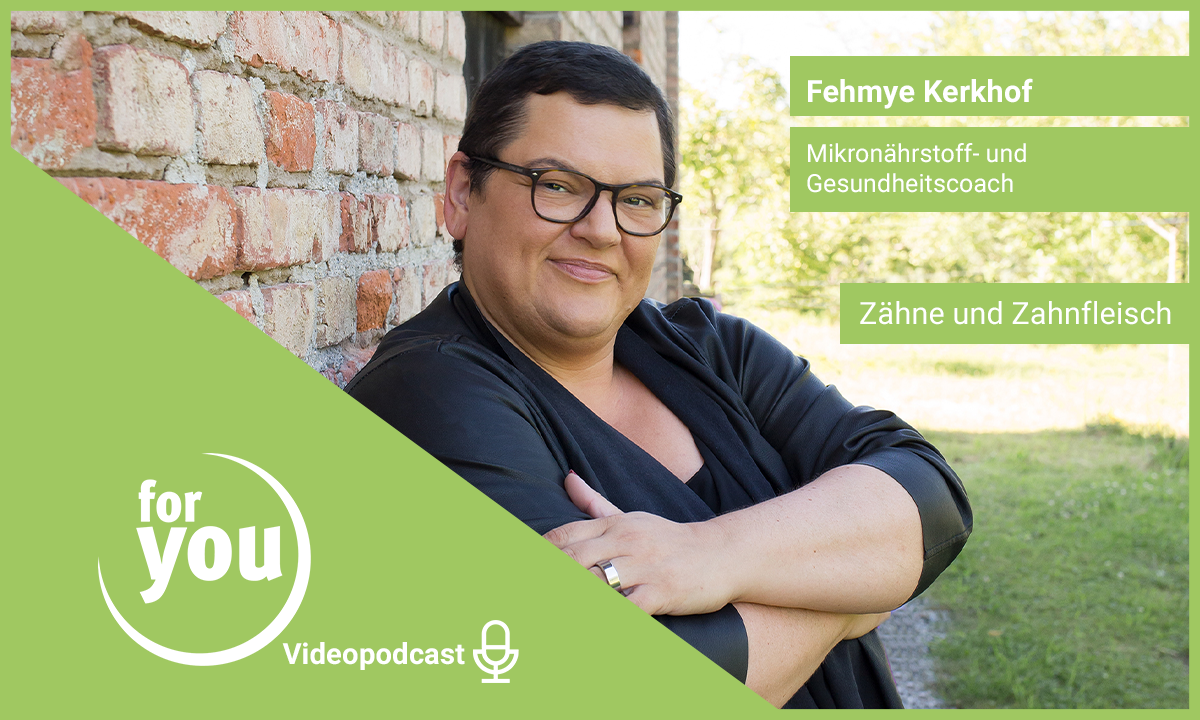 Videopodcast: Zähne & Zahnfleisch - Ihr Einfluss auf Deine Gesundheit Videopodcast: Zähne & Zahnfleisch - Ihr Einfluss auf Deine Gesundheit