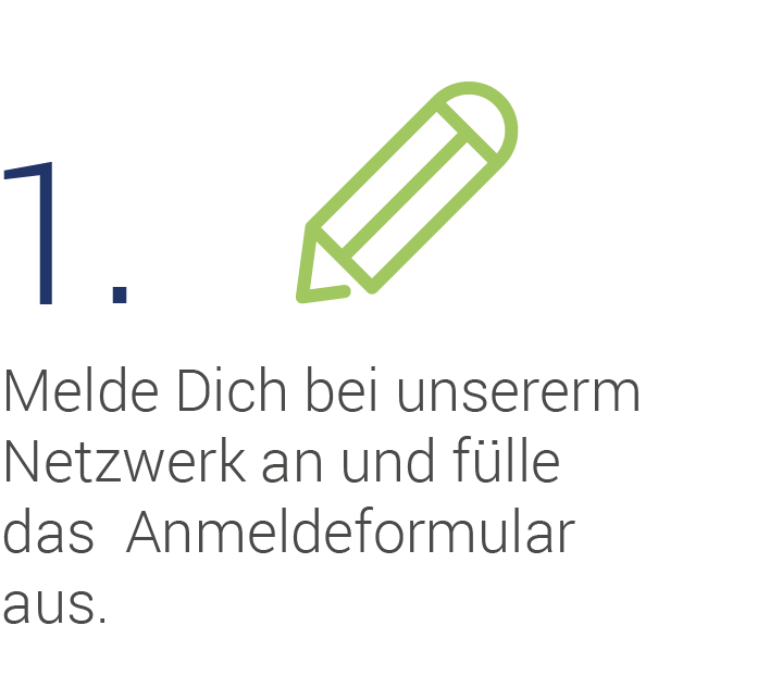 Schritt 1 - Anmeldung im Netzwerk