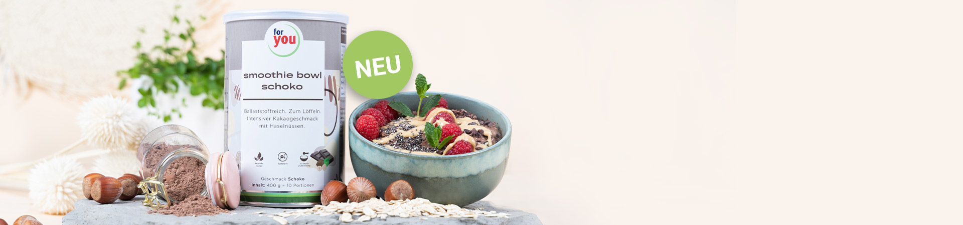 for you smoothie bowl schoko