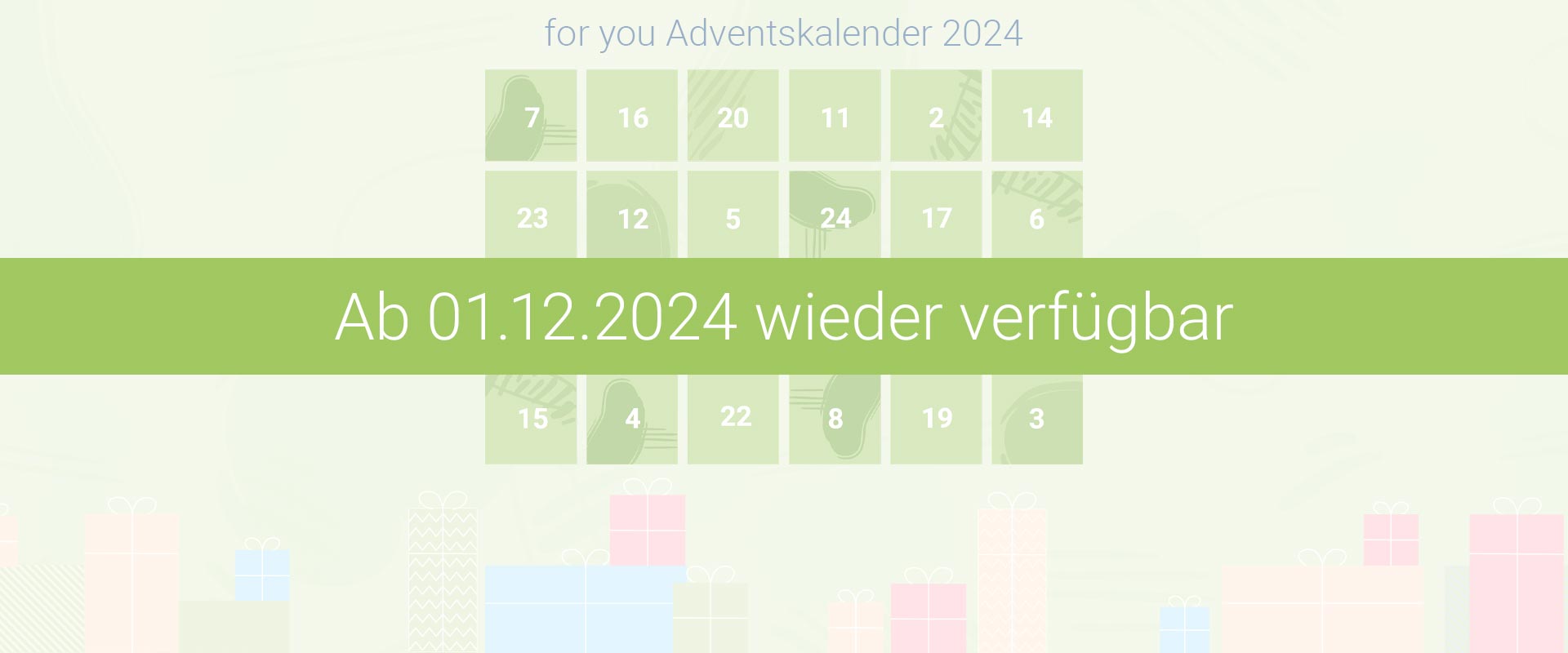 Adventskalender 2024 online