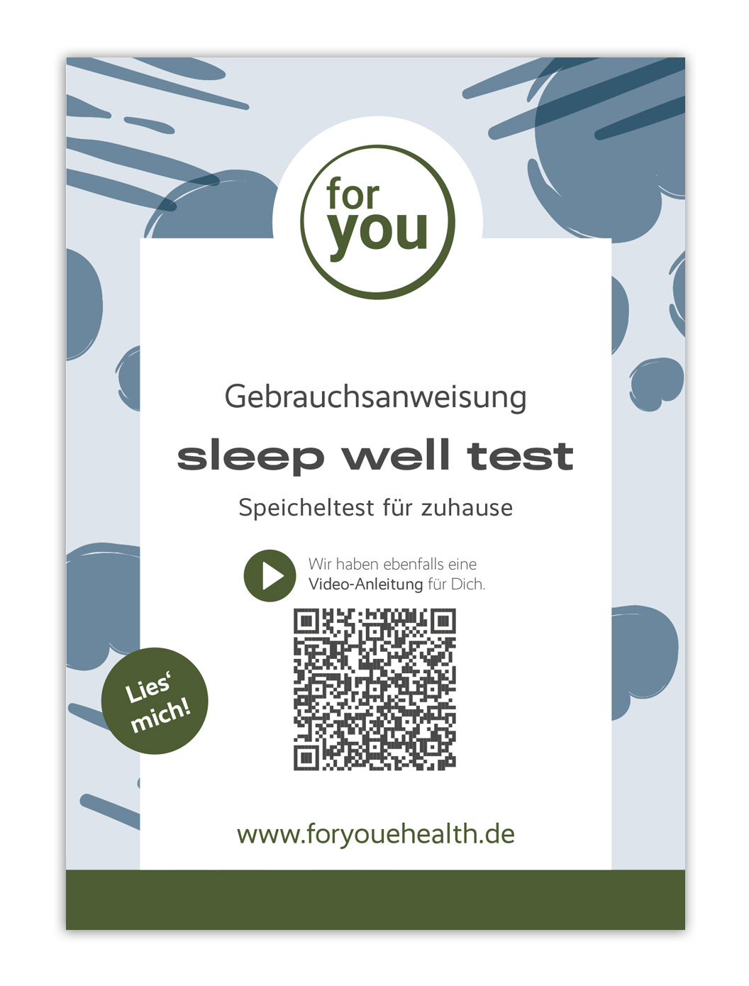 Anleitung Speicheltest