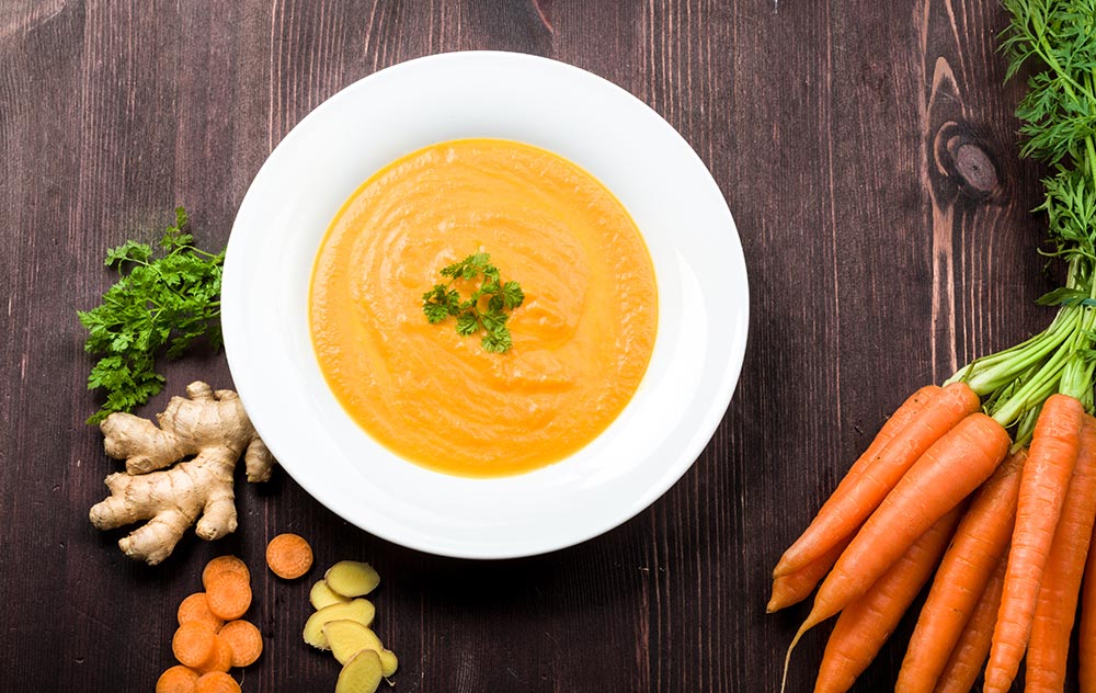 Moehren Pastinaken Suppe Moehren Pastinaken Suppe