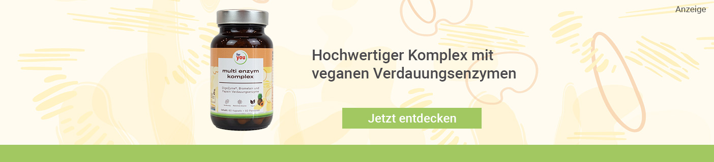 for you multi enzym komplex Verdauungsenzyme im for you multi enzym komplex