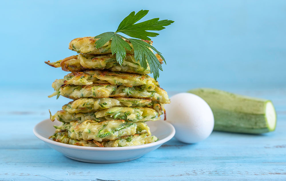 Zucchini-Kartoffel-Puffer Zucchini-Kartoffel-Puffer