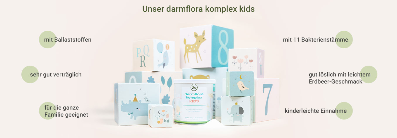 Unser Darmflora Pulver für Kinder Darmflora Pulver für Kinder