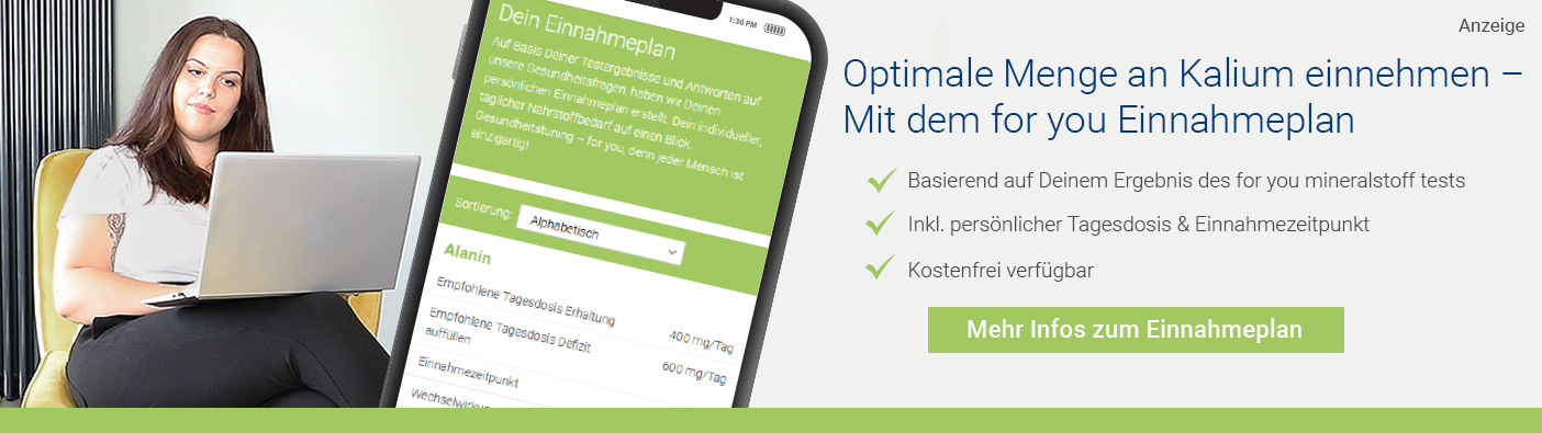 for you Einnahmeplan für Kalium Einnahme Einnahmeplan - Kalium einnehmen