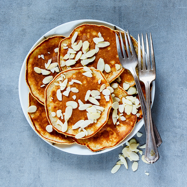Mandel-Rosinen-Pancake mit for you eiweiß