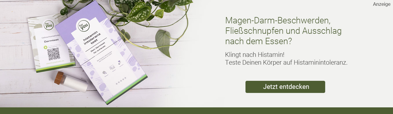 Histamin testen mit for you