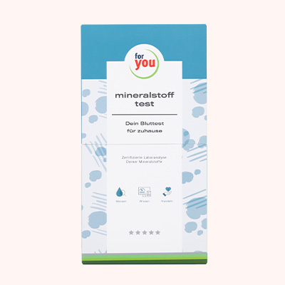 for you eHealth mineralstoff-test