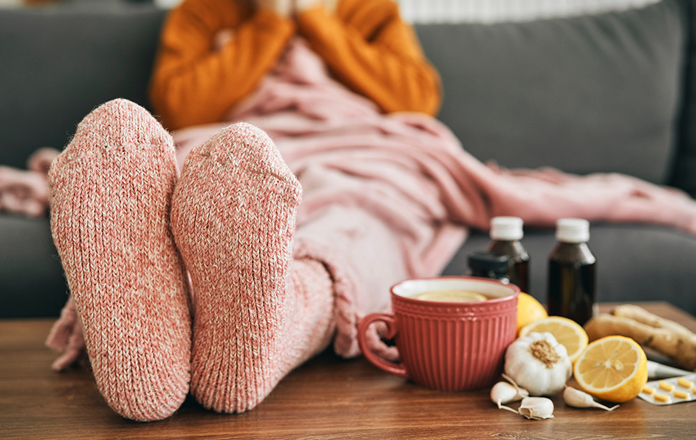 Immunsystem stärken bei Erkältung