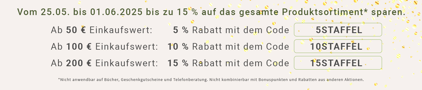 Schaubild zeigt Staffelrabatte-Aktion von 10 Jahre for you Jubiläum