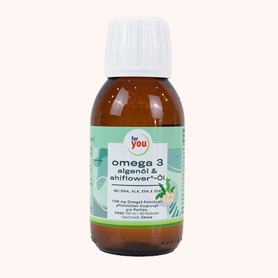 for you omega 3 algenoel & ahiflower-oel