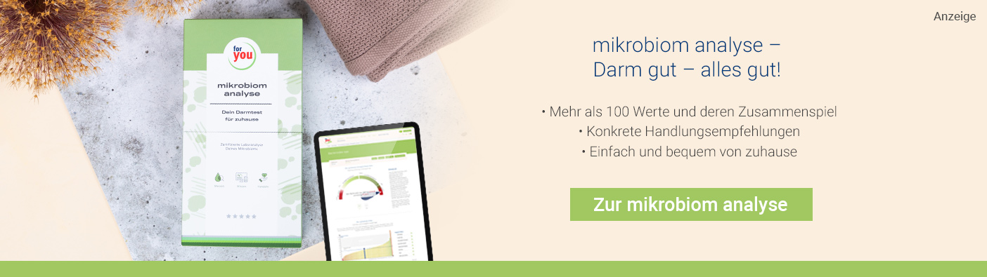 for you Mikrobiomanalyse for you Mikrobiomanalyse