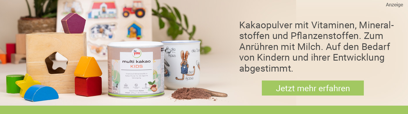for you multi kakao kids Kinder Kakaopulver