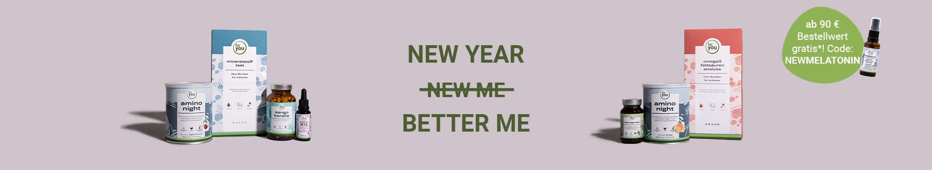 New Year Better Me - Ernährung